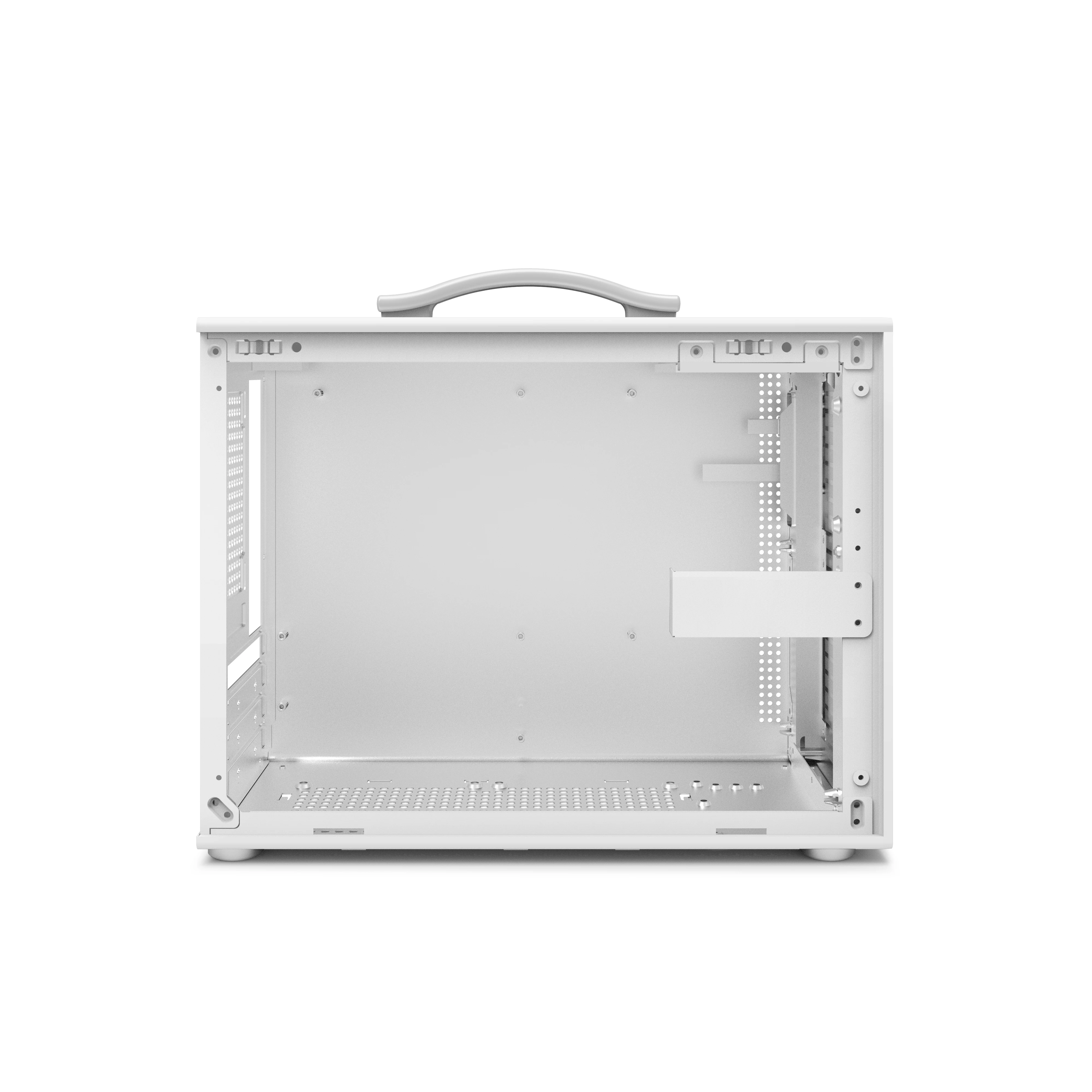 X-Gamerx M1 M-ATX PC 케이스 유리 측면 투명 휴대용 휴대용 미니 컴퓨터 소형 케이스