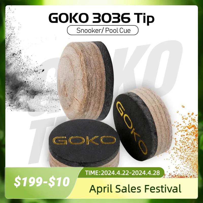 

Набор наконечников GOKO 3036 S/M/H для бильярда, 10 мм, 11,5 мм, 13 мм