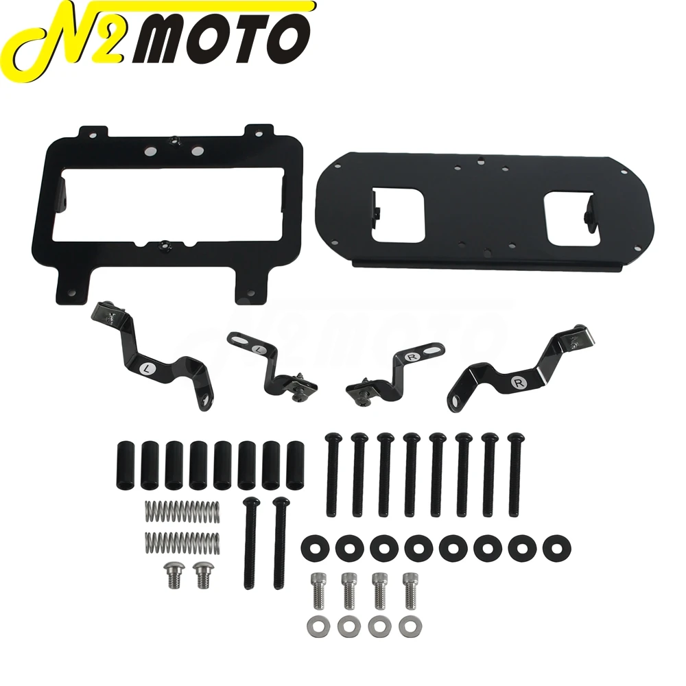 BAJA LP6 LED 조명 헤드 라이트 브래킷 콤보 Harley Touring Road Gilde Limited FLTRK Special FLTRXS ST FLTRXST 2015-2023
