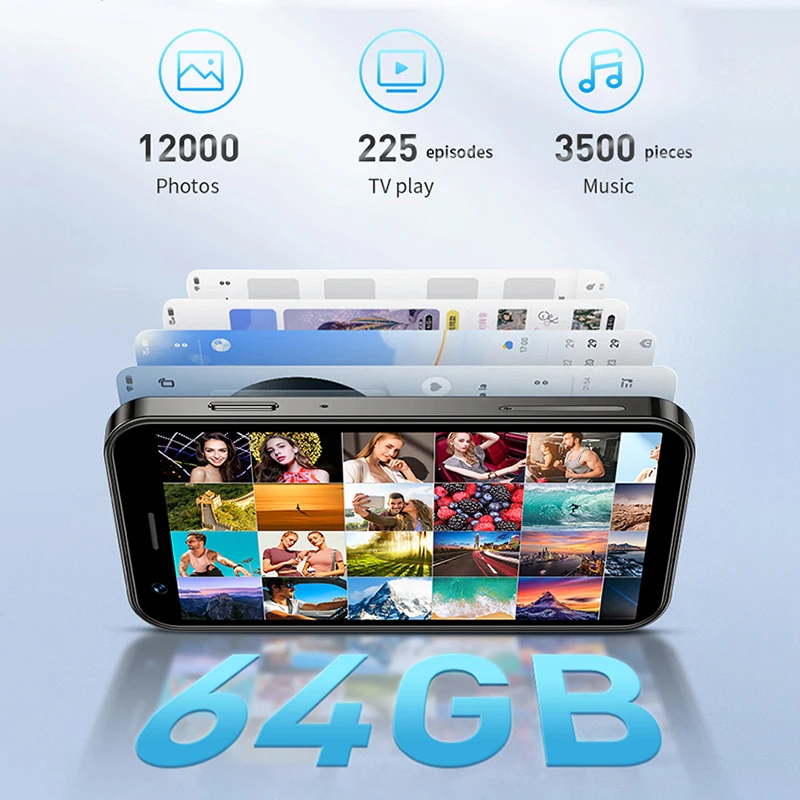 SOYES XS16 Americas Version 4G Network 3.0" Mini Smartphone 3GB RAM 64GB ROM Android 10.0 WIFI Bluetooth GPS Small Phone 2
