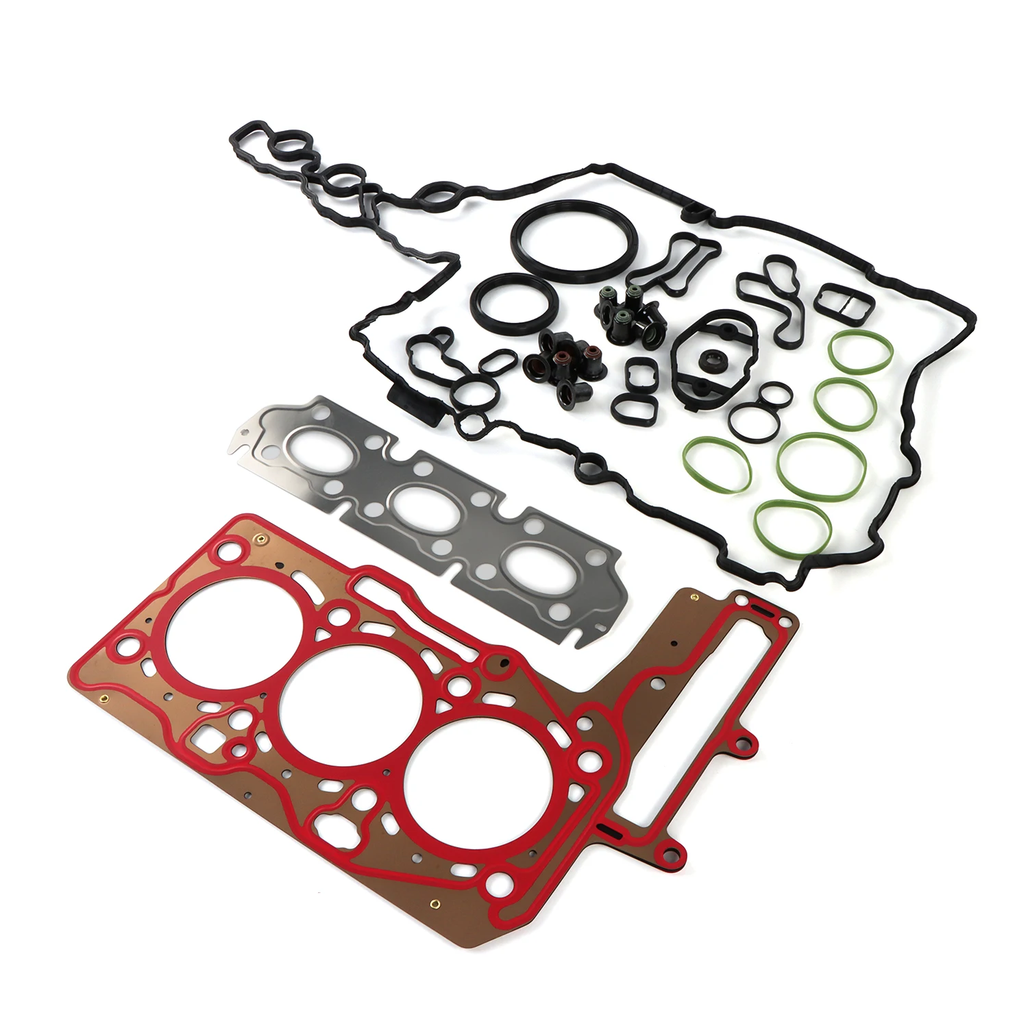 

Комплект для ремонта прокладки двигателя для BMW 118i B38A15 Mini Cooper B38 1,5 T 11128618520 11128630684, 1 комплект, автомобильные аксессуары, запчасти