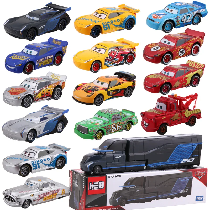 Takara Tomy Tomica Disney Pixar Cars Century Model Kit Diecast Miniature Baby Toys Funny Magic Kids Giocattoli Regalo Di Natale Per Ragazzi