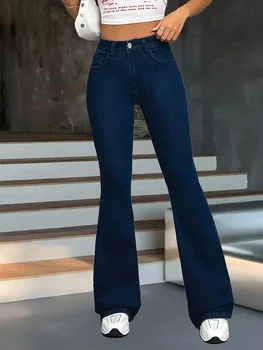 2025 New Style Women Stretch Jeans Lady Slim Skinny Pencil Jeans High Waist Vintage Pants Girls  Korea Fashion Trousers 1