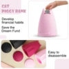 1PCS Cute Piggy Bank Silicone Cartoon Animals Money Bank For Girls And Boys Cash Collection Money Boxes Baby Shower Gifts 6