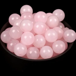 Natural Tiger Eye and Amazonite Gemstone Beads for DIY Jewelry and Bracelets (Rose Quartz)