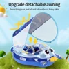 Swimbobo New Upgrade Kids Inflatable Baby Floating Water Toy Swimming Floats Trainer Child Swim Pool Ring PVC Children Float 4