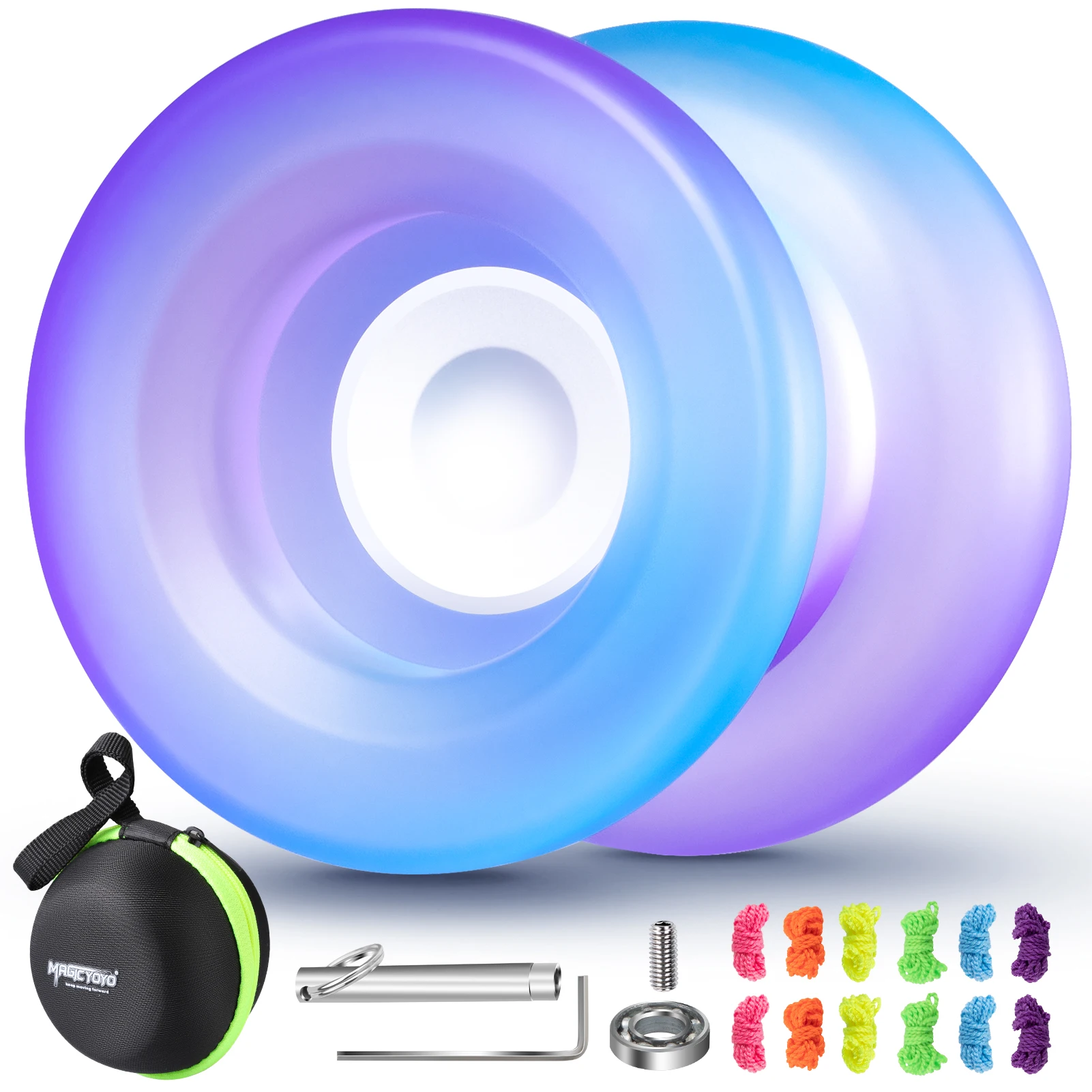 Professional Finger Spin Tricks Yoyo MAGICYOYO H01 Unresponsive Yoyo Dual Purpose Responsive Bearing Kit