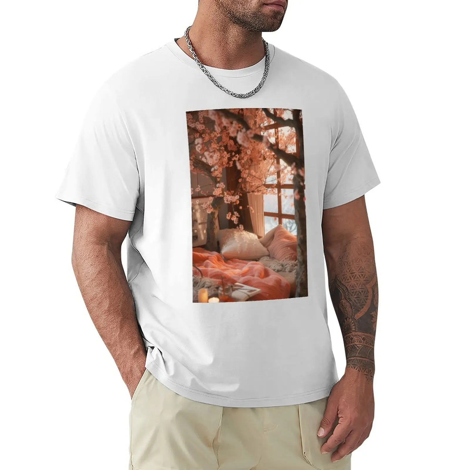 

Spring cozy time T-Shirt Blouse sports fans cute tops mens graphic t-shirts anime