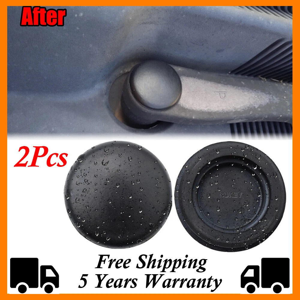

2Pcs/Set Front Wiper Arm Nut Cover Cap Bolt Protector Rust Case For Hyundai i30 MK1 2007 - 2012 OEM 9838007000