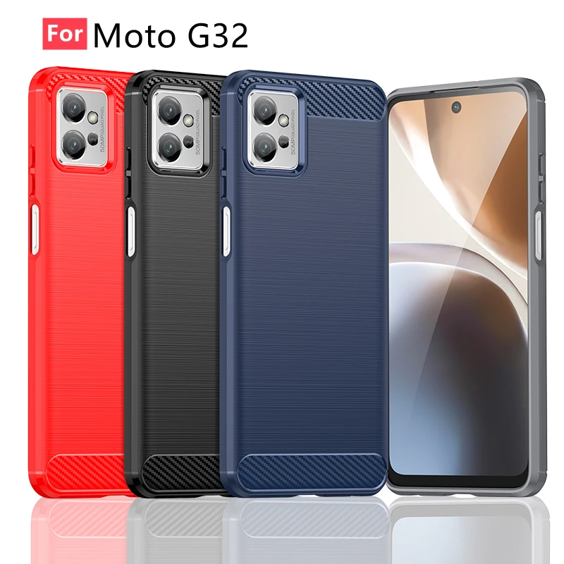 ForCoverMotoG32CaseForMotoG32CapasCarbonFiberBumperBackShockproofTPUSoft.jpg