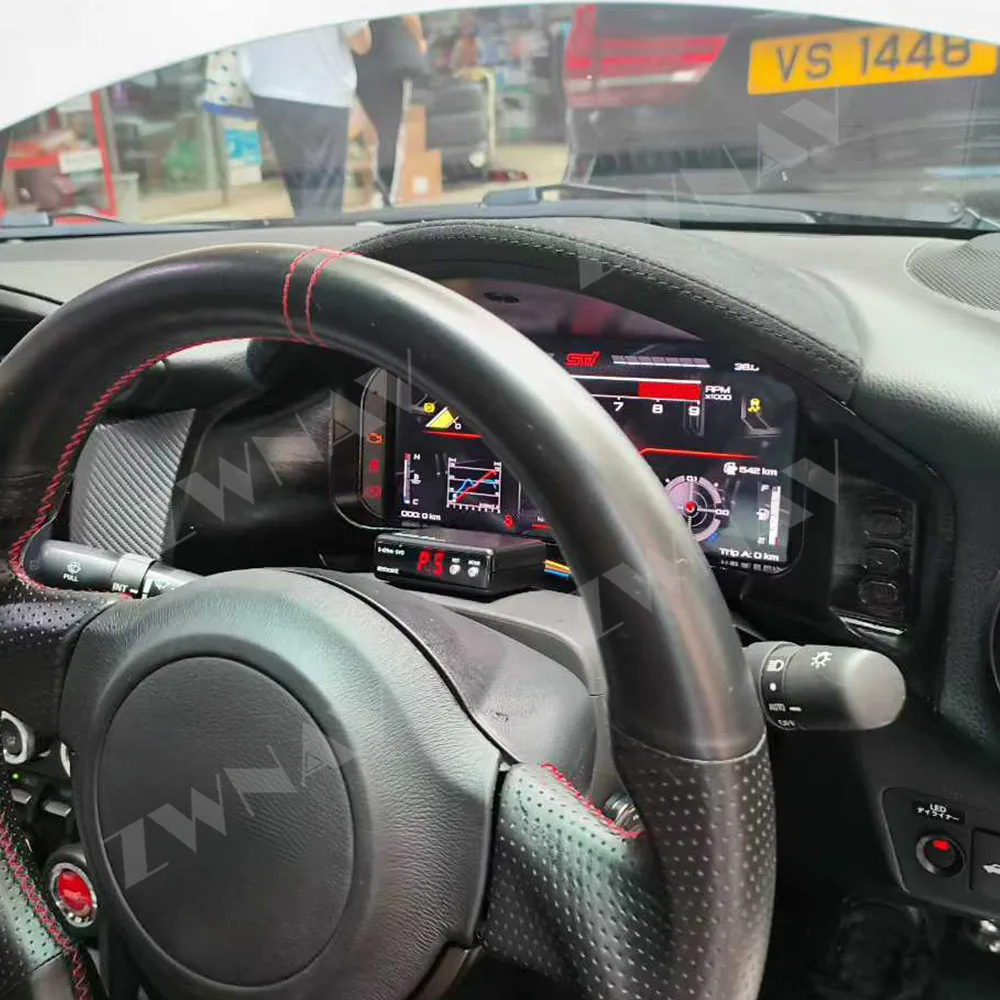 Panel de instrumentos LCD Digital de 12,3 pulgadas para Subaru BRZ Toyota 86 2013-2019 RHD, velocímetro, odómetro, pantalla de tablero 1