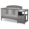 Furniture  Abby Convertible Crib and Changer, Grey 66 discount 1