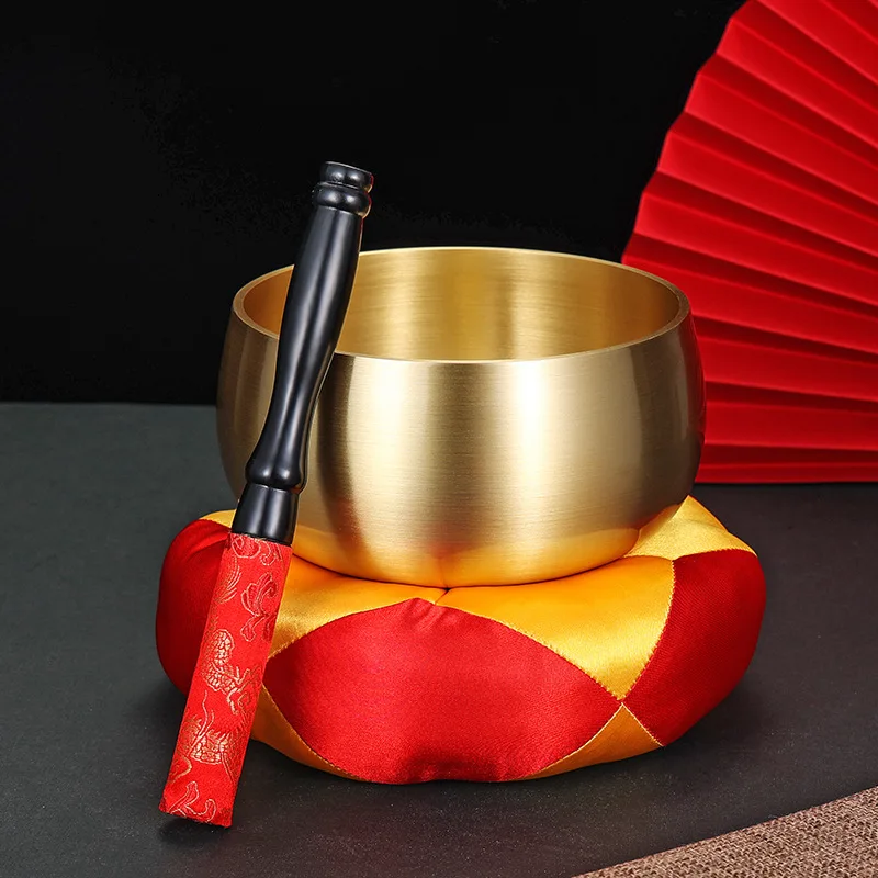 PureCopperThickenedHandmadeBuddhaSoundBowlYogaPractice