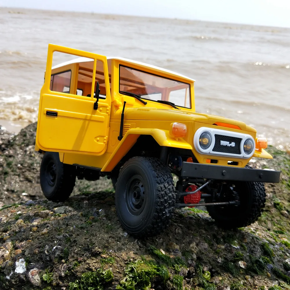 WPL C34 Remote Control Car 1:16 Full Scale 4WD All Terrain Off-Road Truck W/ Headlight RC Car Climbing Vehicle Speed Model Toys 5