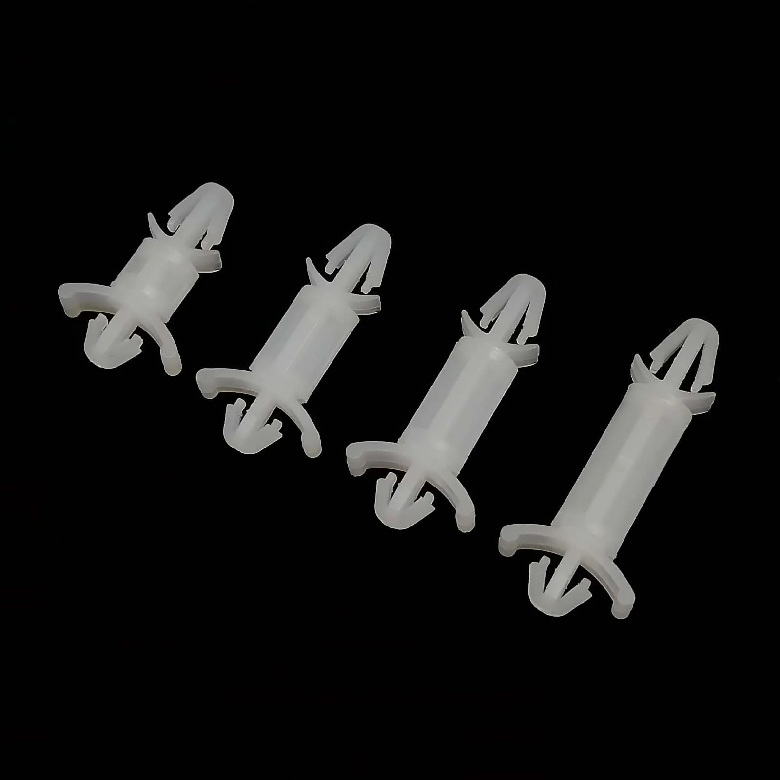 50pc Nylon Plastic Standoff Spacer Rivet Press In Lock Clip Auto Fastener Fixed Support for 3.5mm Hole Chassis PCB Circuit Board