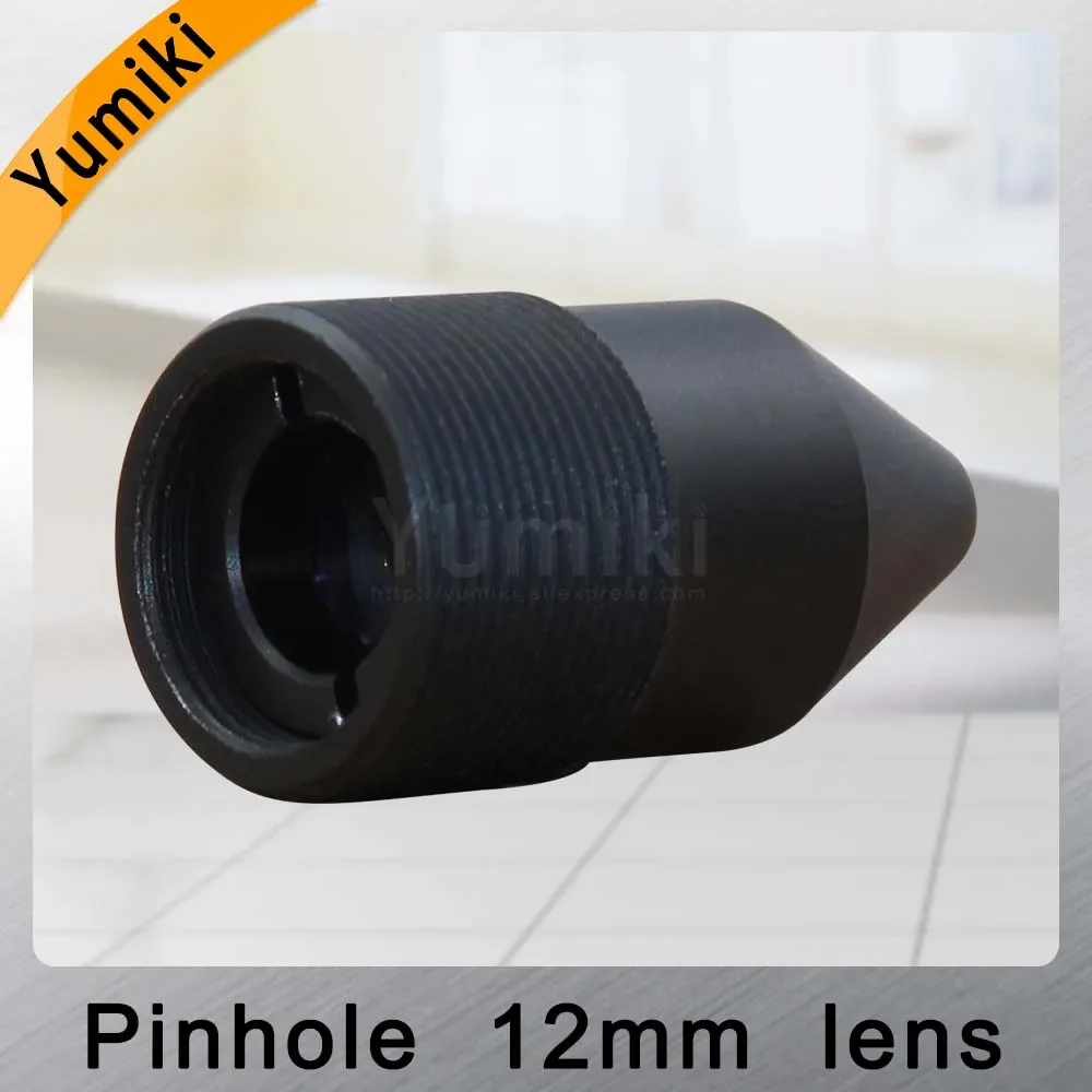 Yumiki Surveillance Camera Lens 3.0MP 12mm 1/3" F1.6 M12 thread For CCTV camera lens