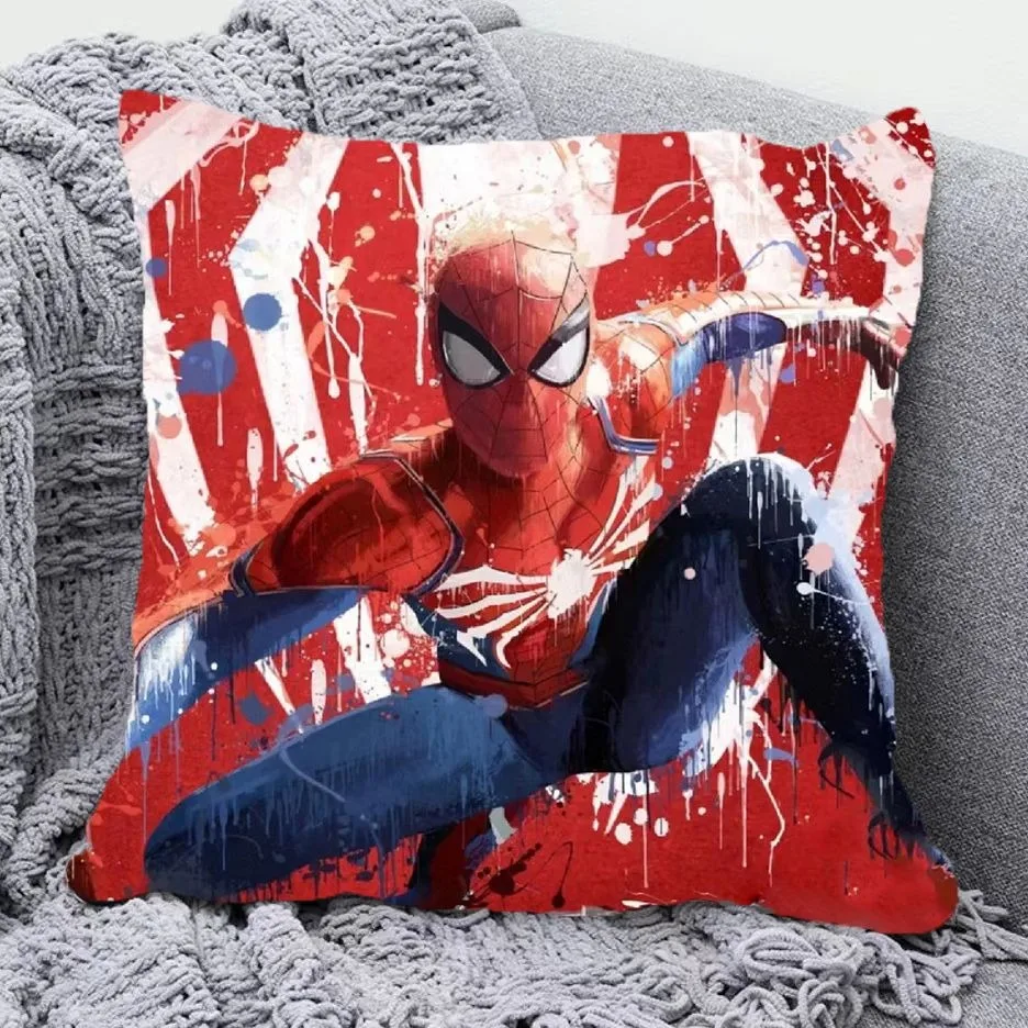 1pcs Spider-Man pillow cover room bed decoration pillowcase living room sofa Chair cushion cover home decoration 2