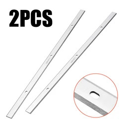2 Pcs Carboneto De Lâmina de Plaina 12 1/2 ''de Alta Qualidade 12.5" Reversível de Dois Gumes Ferramentas Plaina De Madeira para Peças de Máquinas Para Trabalhar Madeira