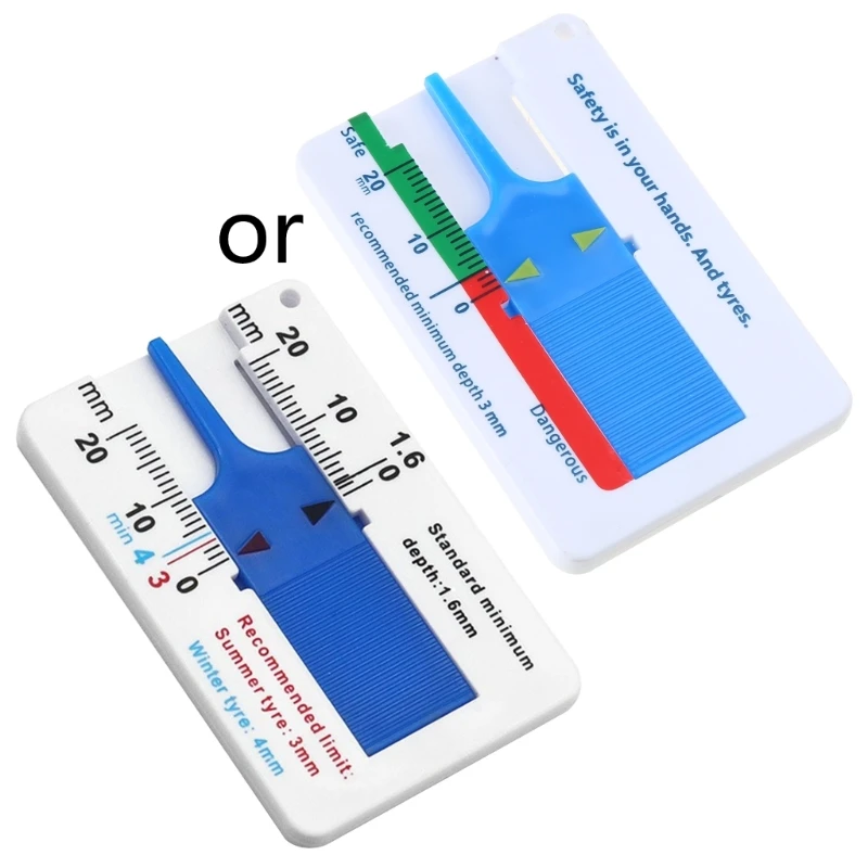 TyreTreadDepthVernierCaliperRulerAutoWheelMonitoringSystem