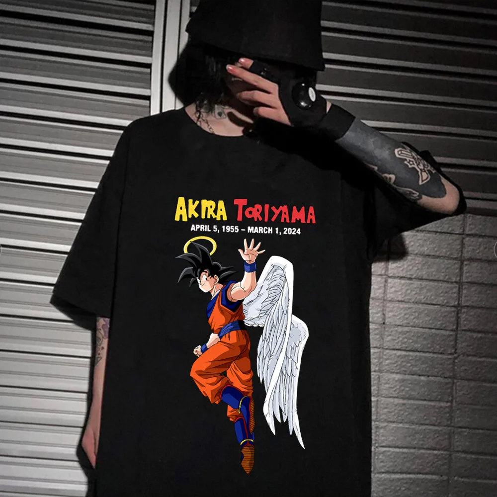 Rip Akira Toriyama T-Shirt Anime Akira Toriyama 1955-2024 Manga Shirt
