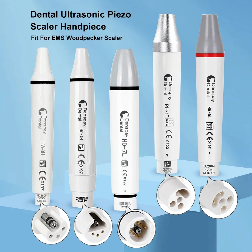 5PCS Punte Per Scaler Dentale Adatte EMS Picchio Scaler Ad Ultrasuoni Manipolo Punta Per Scaler Ad Ultrasuoni Dentale - Foto 10