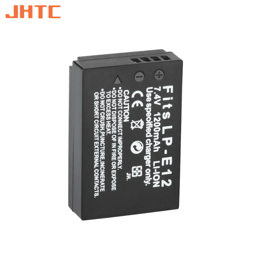 Lp-E12 Lp E12 Batteria Per Canon Rebel Sl1 Eos-M Eos M2 Eos M10 M50 M100 100D Lpe12 1200Mah Batterie