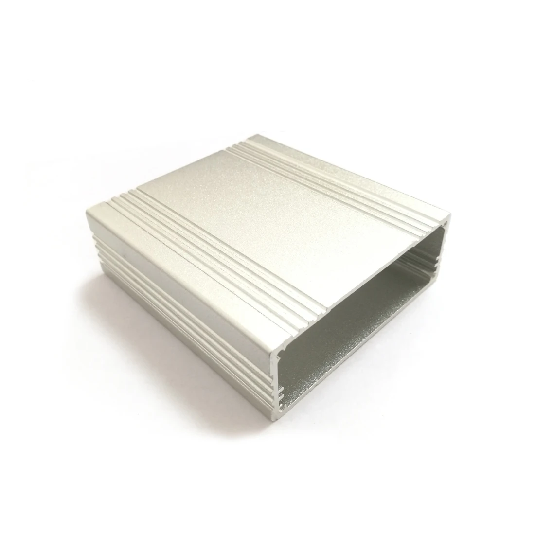 Custodia In Alluminio Per Progetti Fai Da Te – 68x145x150mm – Scatola Pressofusa Per Amplificatore HIFI, GPS, PCB (Argento Opaco)