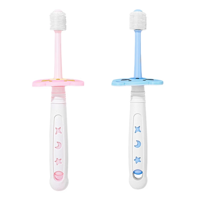 

Baby Toothbrush 360 Degree for Nano Teethbrush Soft Bristles 1-6 Years Old Children Toothbrush Dental Care Cleaning