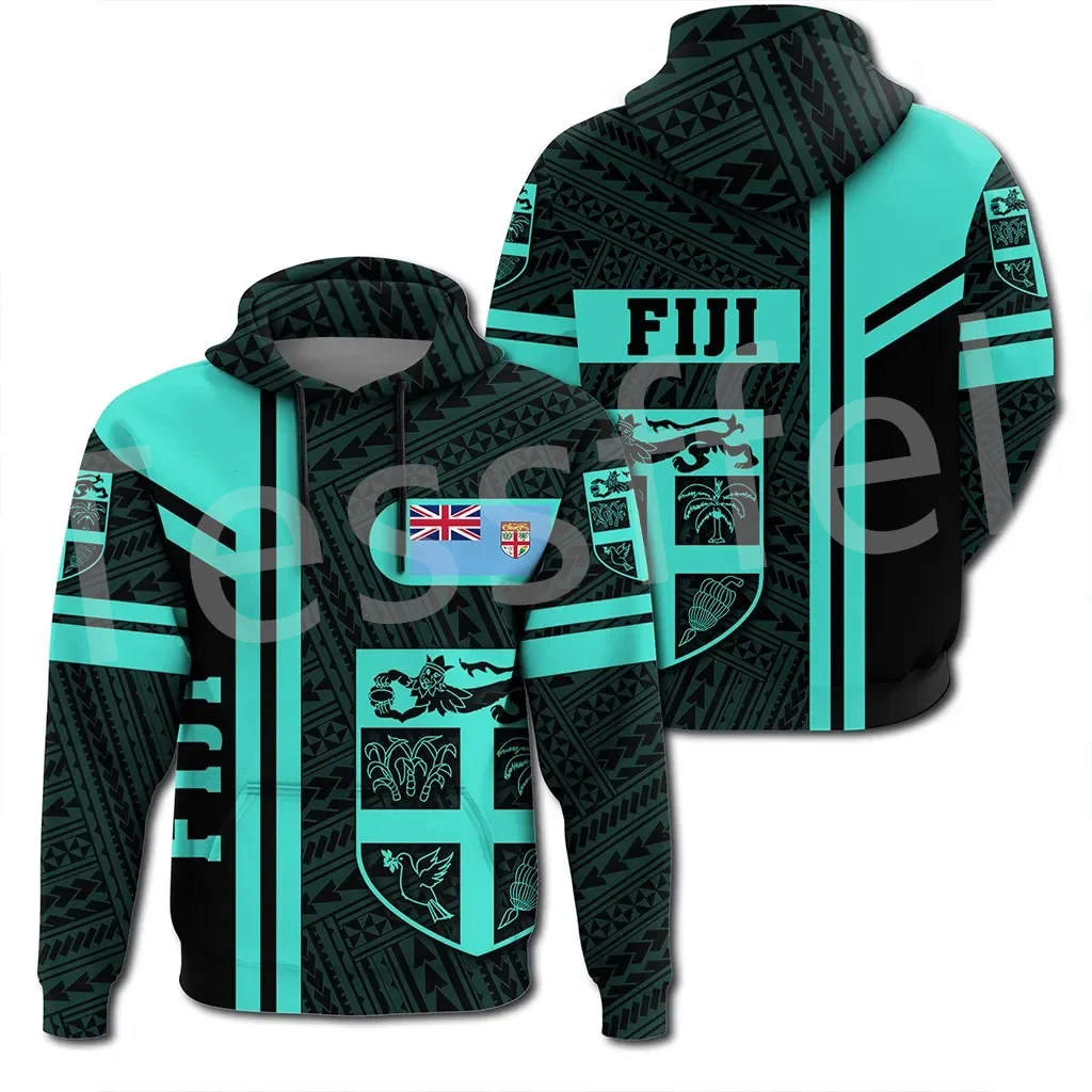 

Tessffel Newest Polynesia Country Flag Fiji Rugby Tribe Tattoo Culture 3DPrint Men/Women Pullover Casual Funny Jacket Hoodies X9