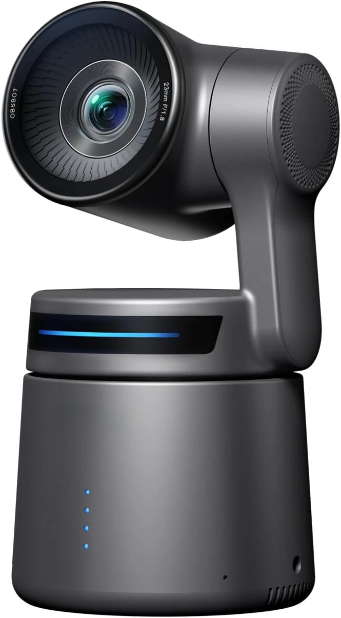 

Streaming Camera 4K, AI Tracking PTZ Camera with Intelligent APP, Gesture Control, USB-C/Wireless Webcam