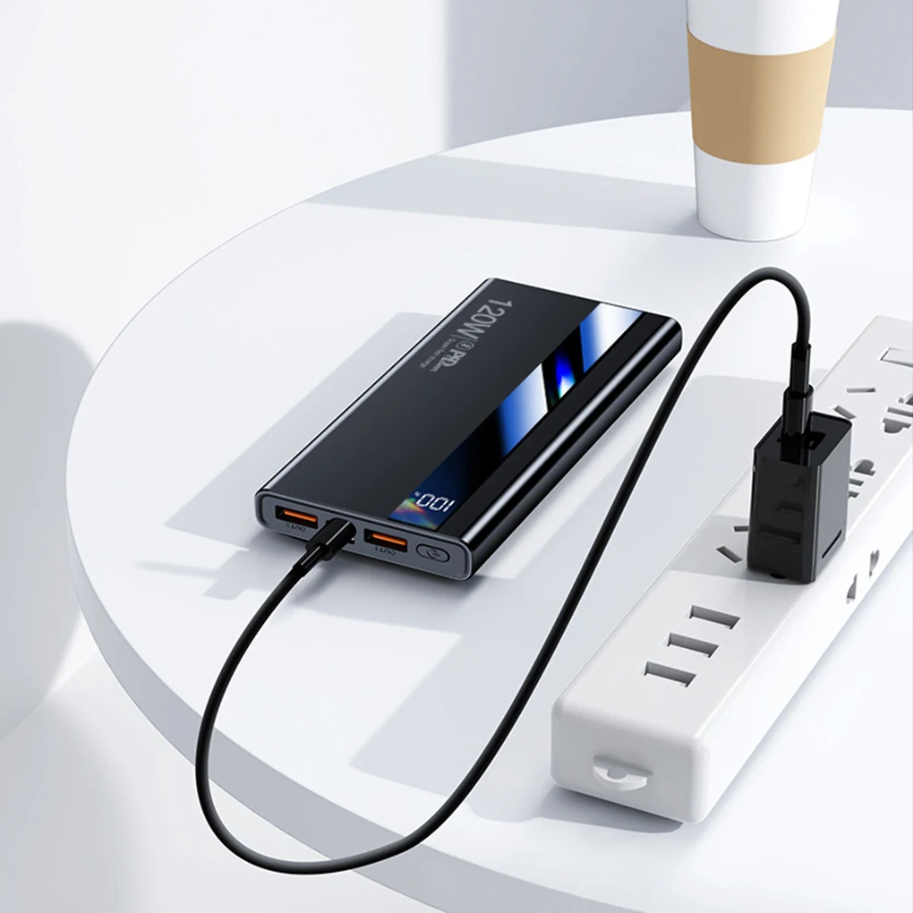 Power Bank da 20000 mAh 120 W Ricarica super veloce PD20W Display digitale Batteria esterna Powerbank per Iphone Samsung Huawei - Image 5