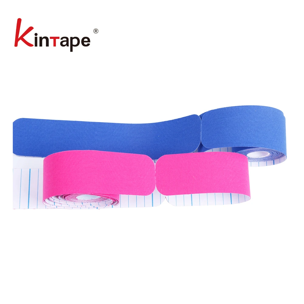 [DL Bulk Price] Pre Cut I Strips Kintape-in Roll 5cm x 25cm 20 pieces Pre Cut Kinesiology tape for Musle I Patch