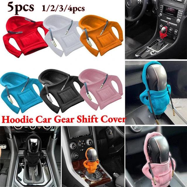 Hoodie Car Gear Shift Cover, Gear Stick Hoodie, Hoodie Gear Shift