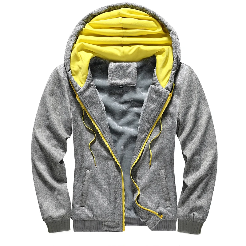 sweater hoodie New Men Hoodie Winter Thick Warm Fleece Zipper Men Hoodies Coat Casual Daily Sportwear Male Streetwear Hoodies Sweatshirts Man sweater hoodie Hoodies & Sweatshirts