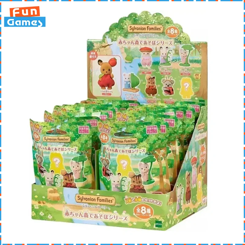 

Sylvanian Families Baby Band Blind Box Kawaii Mini Toys Forest Family Myserious Boxes Collection Ornament Doll Birthday Gifts