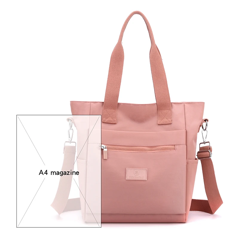 New Women's Shoulder Bags Handbags Top-Handle Bags High Quality Nylon Ladies Leisure Totes Crossbody Bag Female Handbags Bolsas