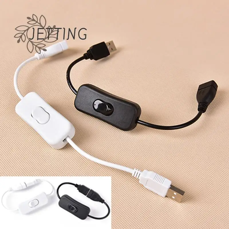 28cm-Copper-Material-USB-Cable-Male-To-Female-Switch-ON-OFF-Cable ...
