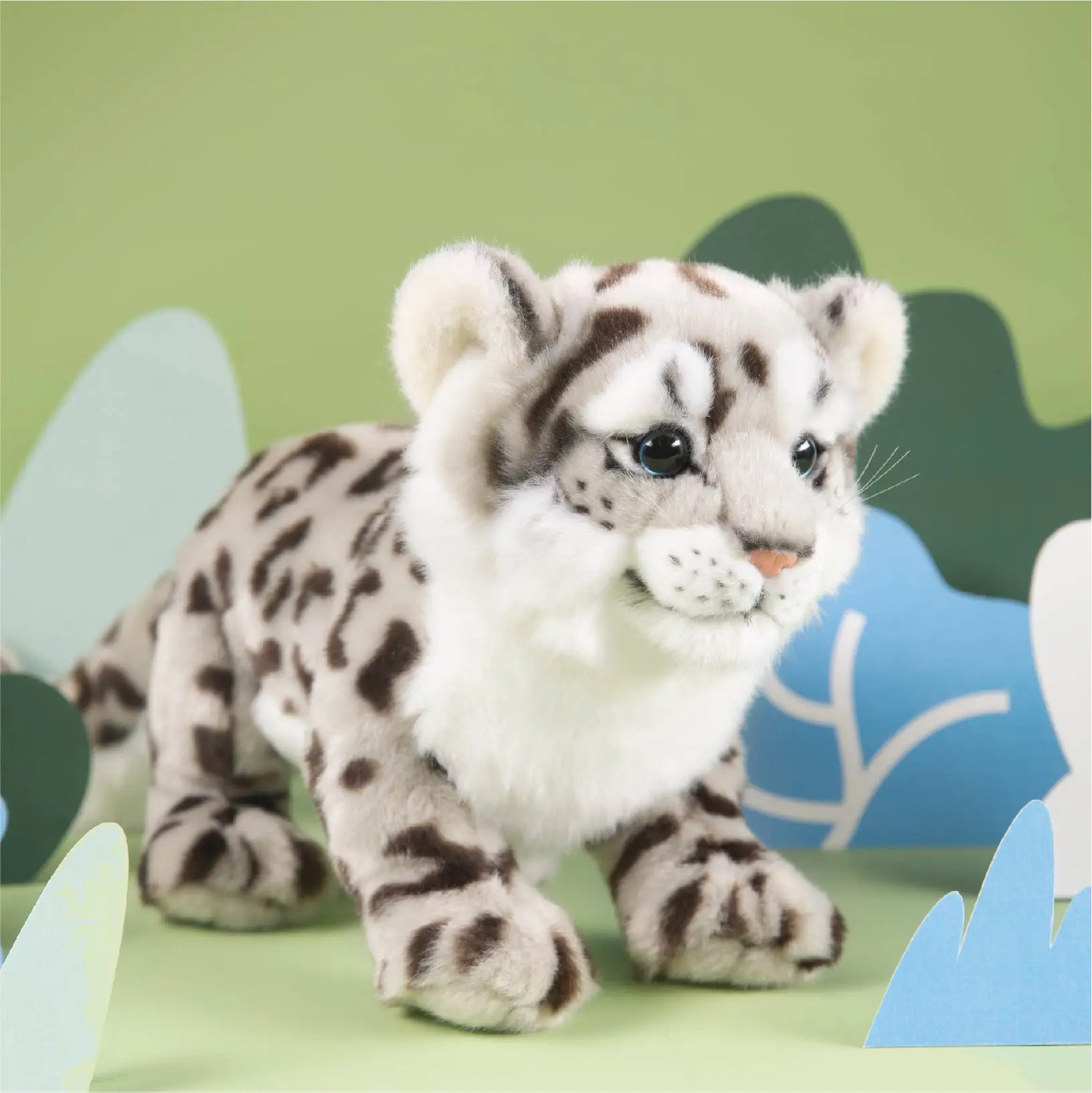 Nanci シャイニングバニー　ウサちゃん　レオパードsoft leopard MNBXX シャイニングウサちゃん | Robotime