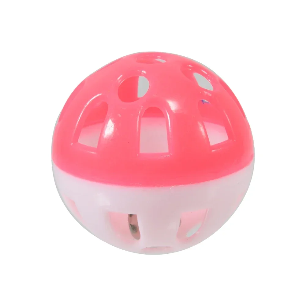 10pcs Pet Parrot Toy Colorful Hollow Rolling Bell Ball Bird Toy Parakeet Cockatiel Parrot Chew Cage Fun Toys Pet Bird Supplies 6