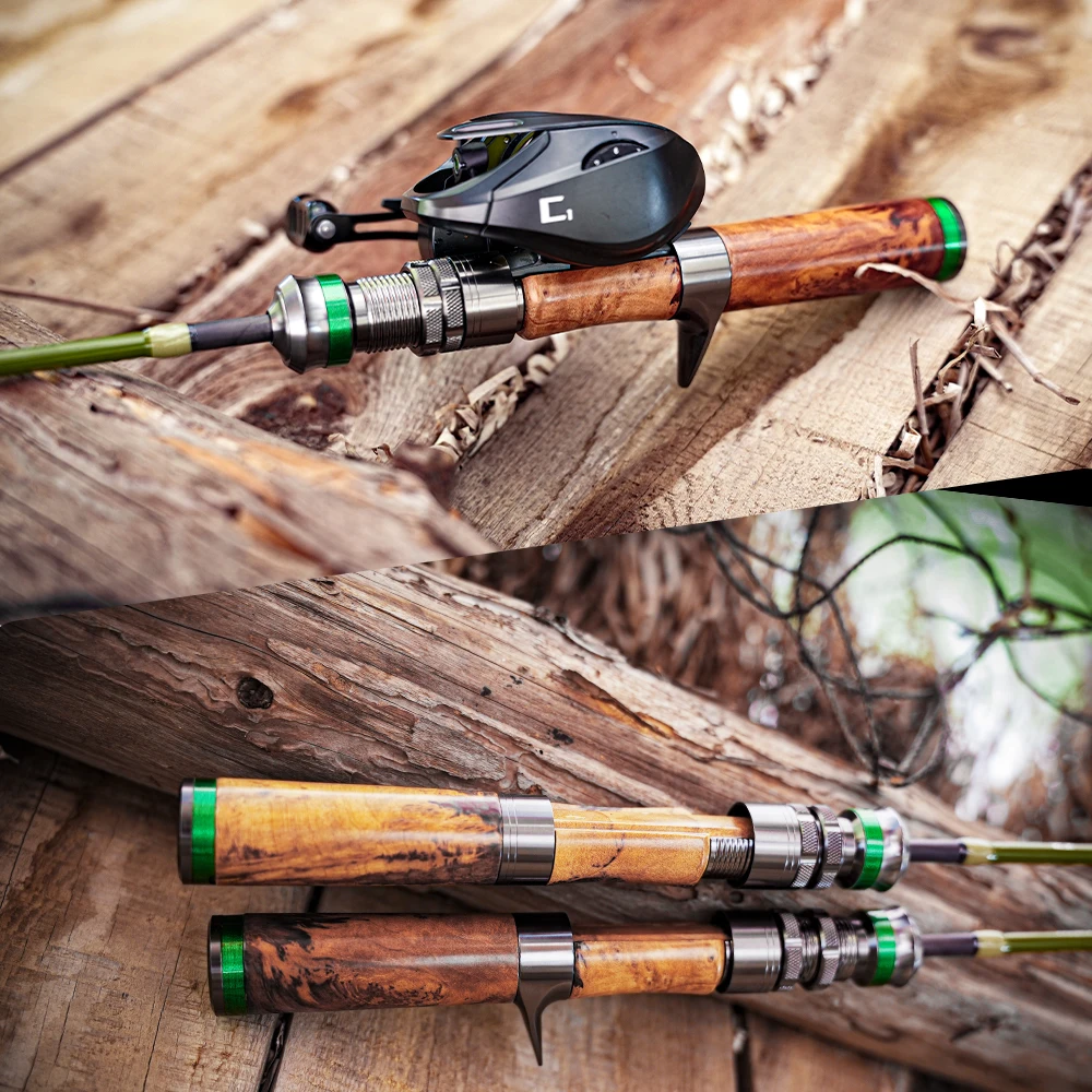 Richards トラウトロッド カーボンファイバー Amazon | HANDING Miracle バス釣り竿、Fuji Aリングガイド、30T+40T