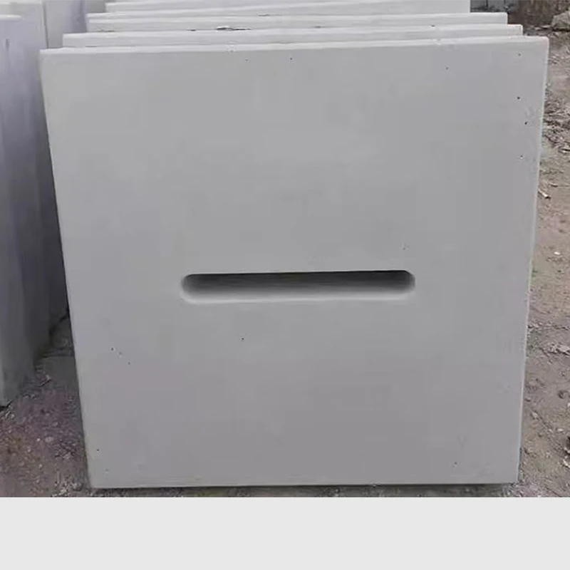 Cement Ditch Cover Plate Plastic Mold 60X40Cm Prefabricated Sewer Drainage Ditch Floor Drain Channel Template Cement Plastic