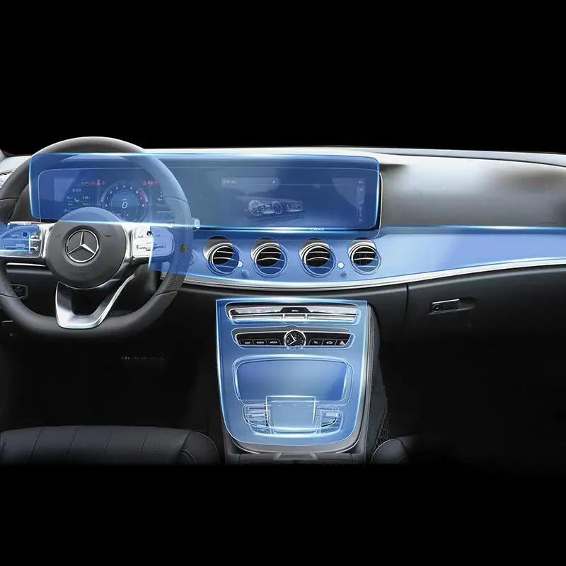 

For Mercedes Benz Class-E Coupe W213 2019-2023 GPS navigation Protective film LCD screen TPU film Screen protector Anti-scratch
