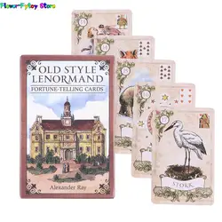 New 1Box Oracle Cards Old Style Lenormand Oracle Card Tarot Card Party Prophecy Divination Board Game