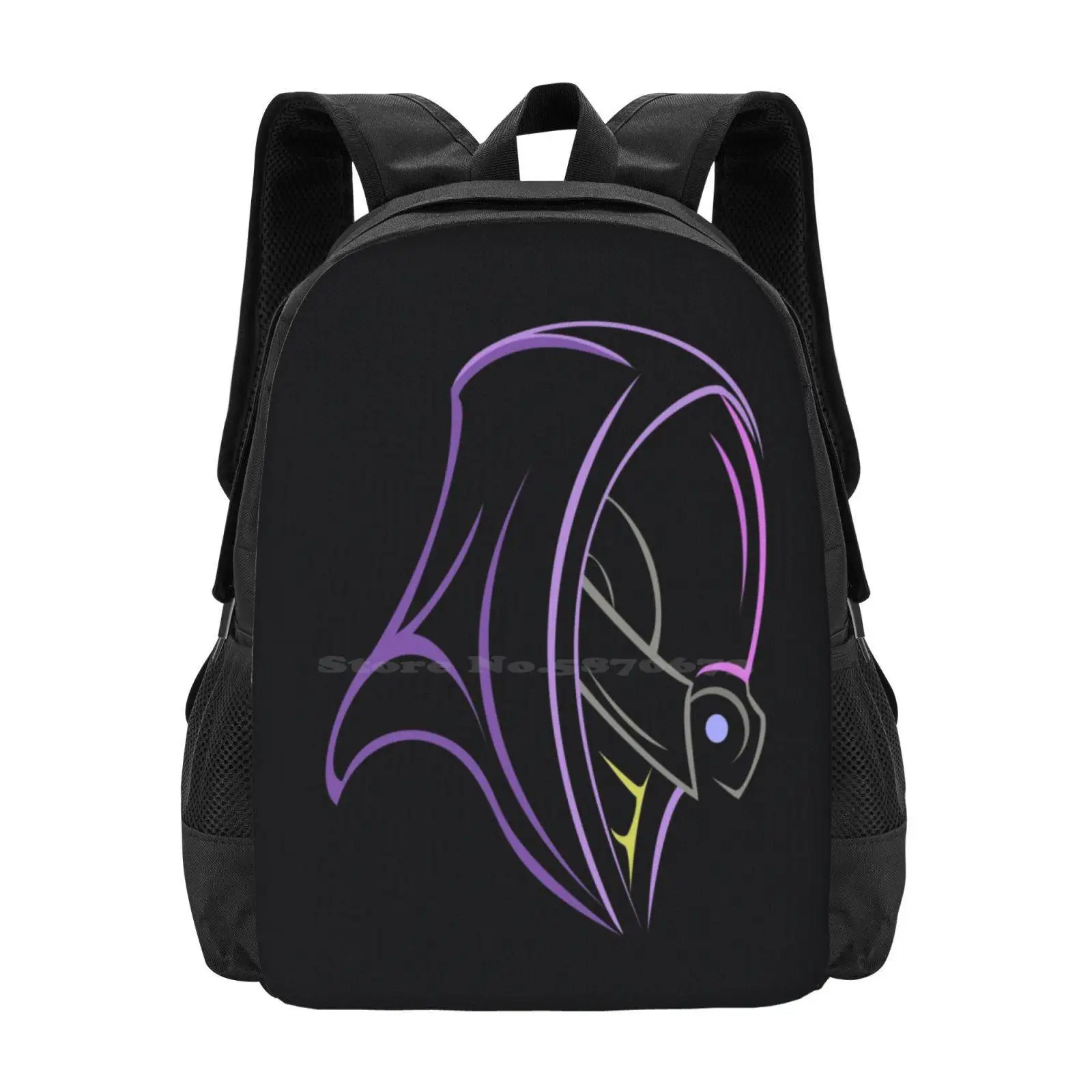 

Tali Pattern Design Laptop Travel School Bags Tali Mass Effect Quarians