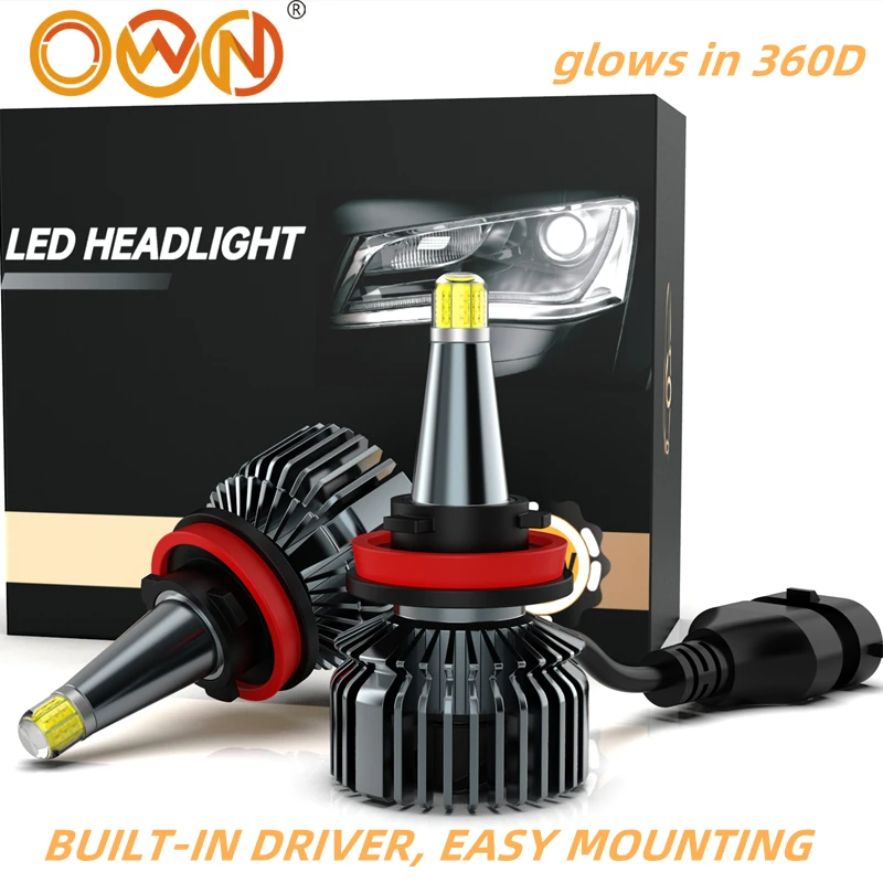 H1 - 360D Projector LED Headlight Conversion kit with Cree Chips