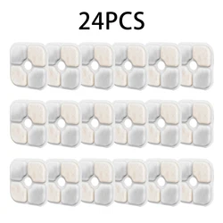 Pet Water Fountain Replacement Filters - Triple Filtration System for Fresh and Clean Water (24pcs Filters)