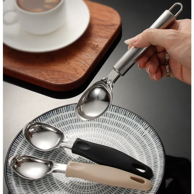 Ice Cream Scoops Stacks Creative Kitchen Gadget Zinc Alloy Digging Ball Spoon Ice Cream Dessert Spoon for Home Restaurant