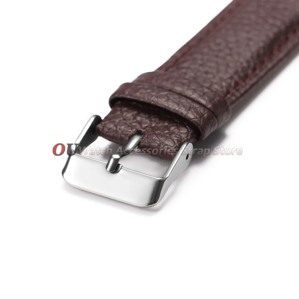 Lychee Pattern Leather Watchstrap - Universal Sizes