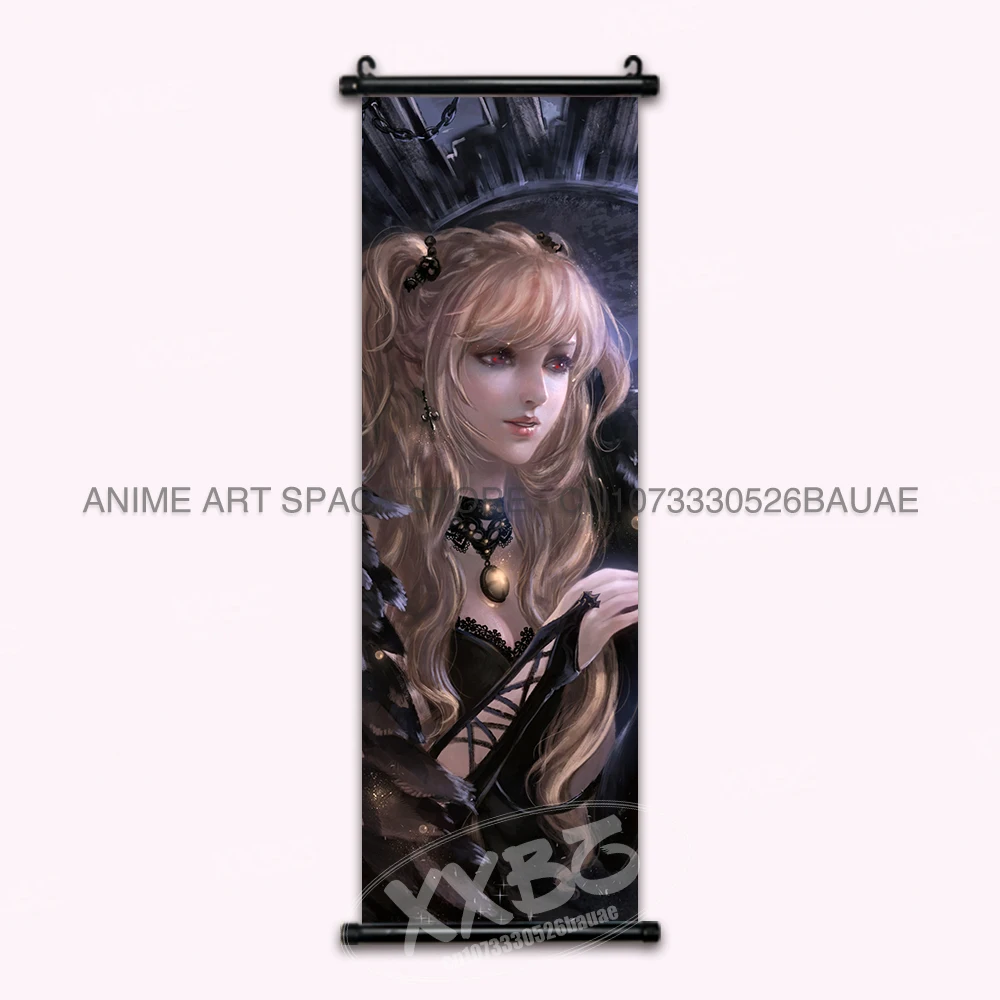 Death Note Anime Nostalgia Hanging Poster - Home Decoration Wall Art Mural Featuring Yagami Light and Ryuk