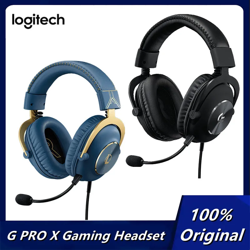 Logitech G PRO X-auriculares Gaming League of Legends Edition, cascos  profesionales con reducción de ruido, 7,1 canales con micrófono para PC,  PS5 y PS4 - AliExpress